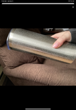 Sublimation Tumbler, Sublimation Blanks, 5 Silver Glitter Tumbler, Bulk Clearance, Silver Glitter Tumbler