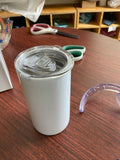 Sublimation Sippy Cup , 5  Sublimation Blank Dual Sippy , Kids Toddler Cup , Bulk Dual Lid Sublimation Toddler Cup