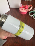 Sublimation Kids Tumbler, Blank Kids Blue Green Water Bottle, Clearance Kids Water Bottle, Kids Straight Tumbler, Kids Water Tumbler