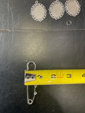 Sublimation Steel Pin, Sublimation Brooch, Sublimation Blank, Sublimation Memorial Pin, Sublimation Jewelry