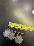Sublimation Steel Pin, Sublimation Brooch, Sublimation Blank, Sublimation Memorial Pin, Sublimation Jewelry