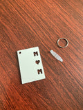 Sublimation Keychain, Sublimation Blanks, 5 Mom Keychain, Sublimation Blank, White Blank