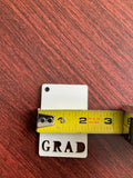 Sublimation Keychain, Sublimation Blanks, Grad Keychain, Key chain Blank, Graduation Gift