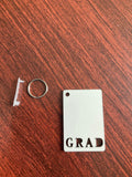 Sublimation Keychain, Sublimation Blanks, Grad Keychain, Key chain Blank, Graduation Gift