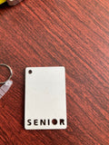 Sublimation Keychain, Sublimation Blanks, 5 Keychain, Senior Keychain, Keychain Blank, Graduation