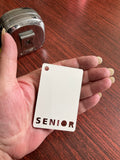 Sublimation Keychain, Sublimation Blanks, 5 Keychain, Senior Keychain, Keychain Blank, Graduation