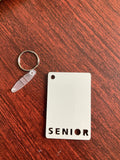 Sublimation Keychain, Sublimation Blanks, 5 Keychain, Senior Keychain, Keychain Blank, Graduation