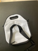 Sublimation Lunch Bag with Strap , Blank Lunch Tote, Neoprene Lunch Bag, White Lunch Bag