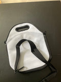 Sublimation Lunch Bag with Strap , Blank Lunch Tote, Neoprene Lunch Bag, White Lunch Bag