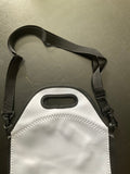 Sublimation Lunch Bag with Strap , Blank Lunch Tote, Neoprene Lunch Bag, White Lunch Bag
