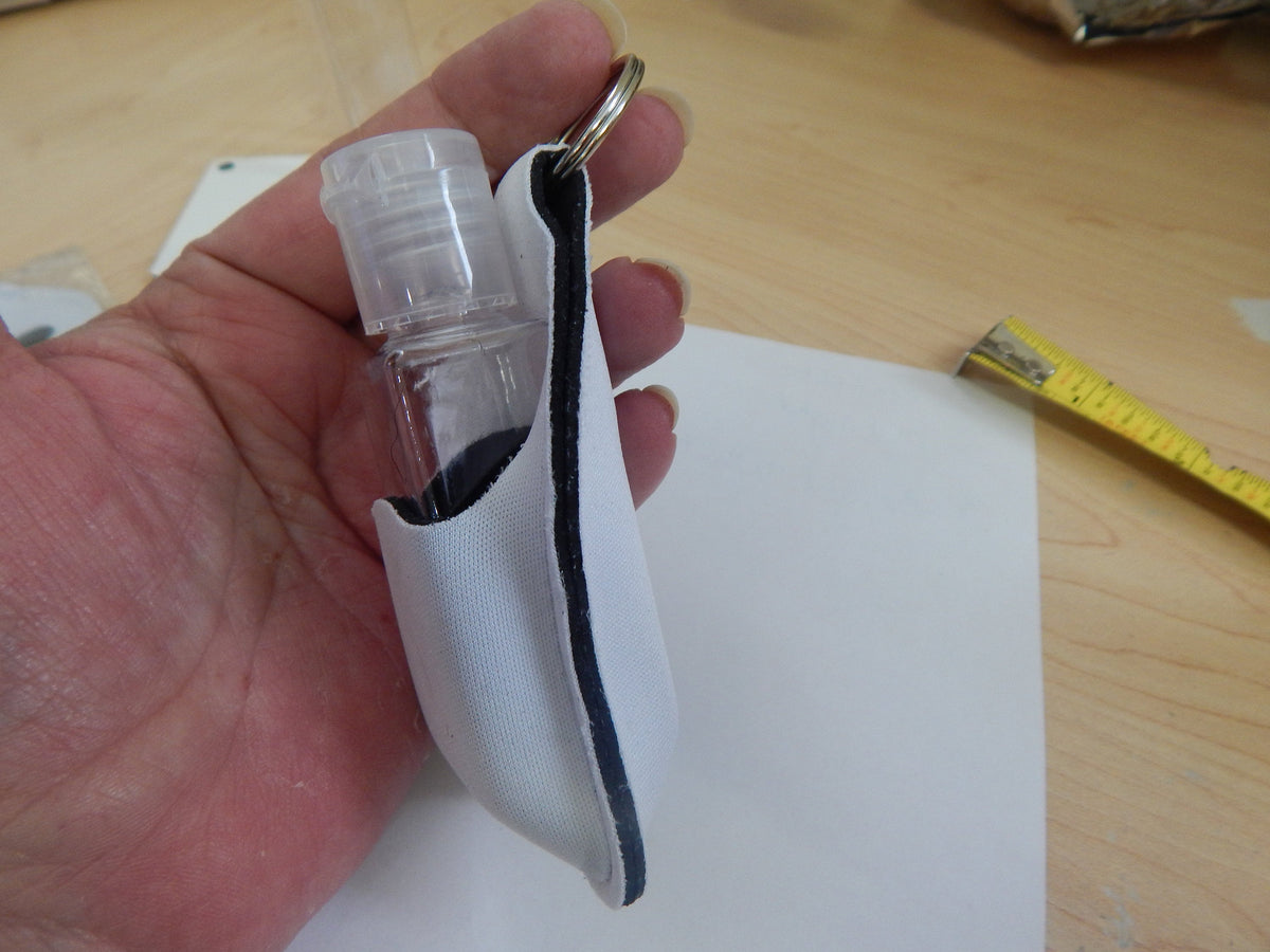 Sublimation Keychain Blank, 5 Sublimate Keychain, Hand lotion Key chai