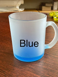 Sublimation Cup, Sublimation Blanks Gradient Cups, Gradient Mug, Sublimation Blank Mug, Ombre
